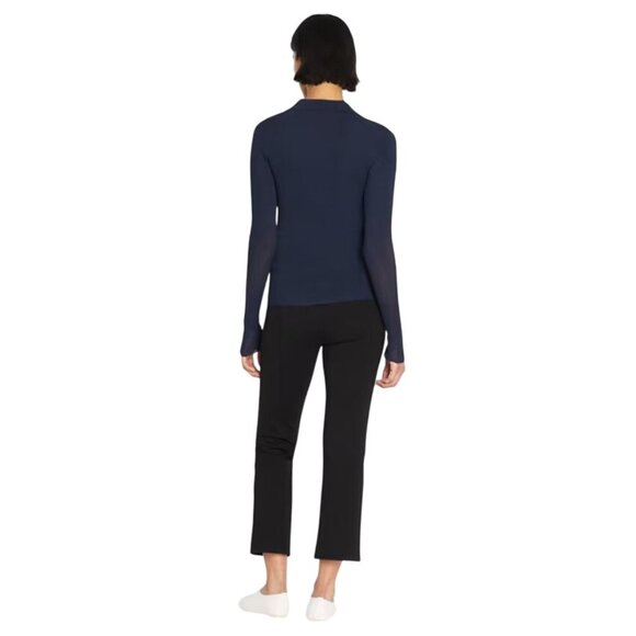 Tory Burch FLARED KNIT PANT in Black - Size Large - Picture 5 of 7